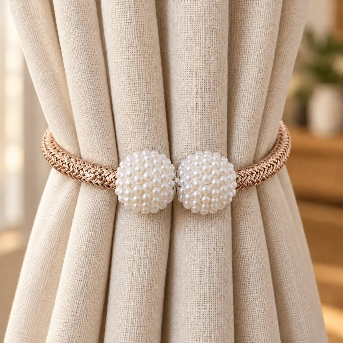 Aurelle Magnetic Curtain Tiebacks