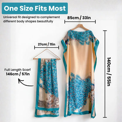 Riviera Breeze Kaftan Set