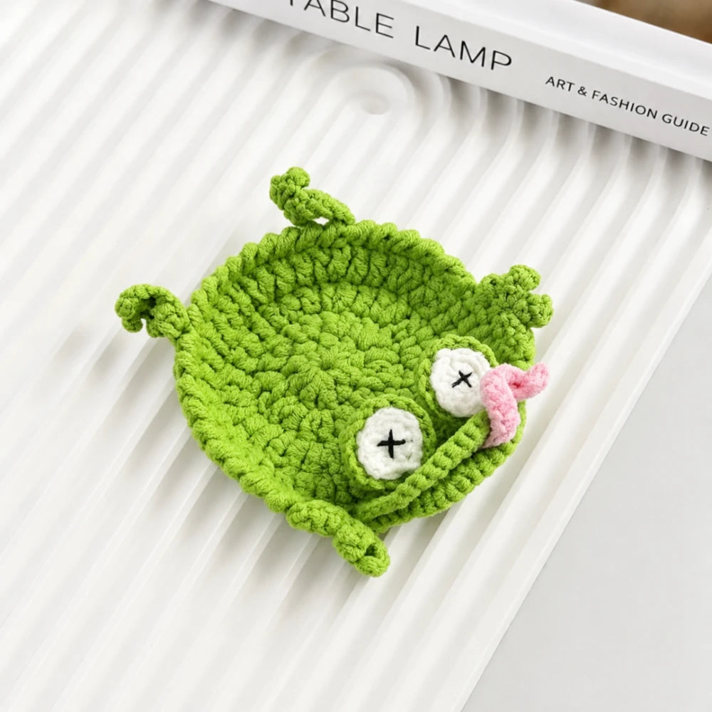 Handmade Animal Crochet Coasters - Limited Time Offer