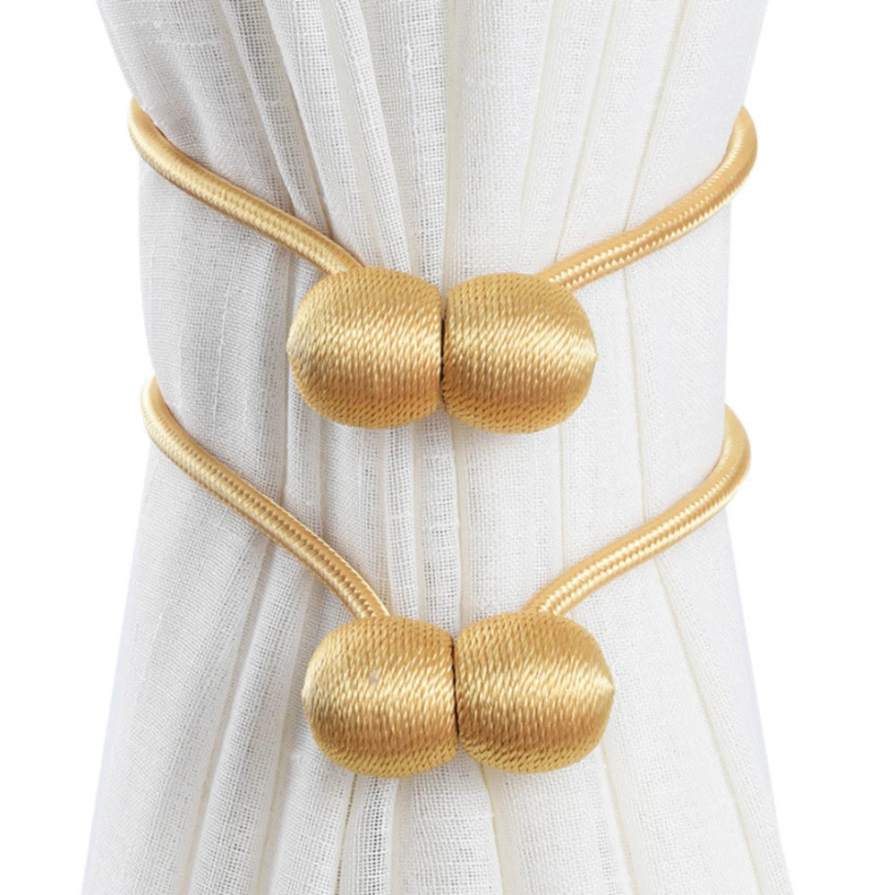 Corette Woven Magnetic Tiebacks