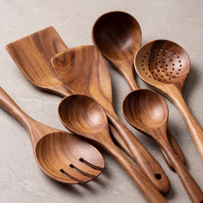 Nordhaven Teak Utensil Set