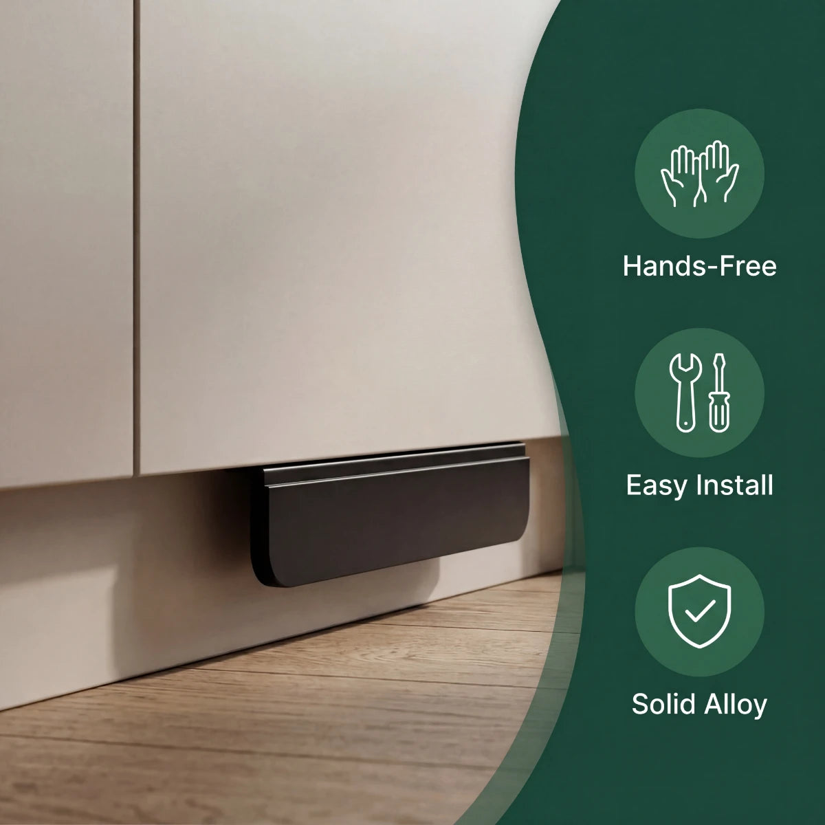KickSlide Adhesive Cabinet Foot Pull - Limited Time Offer