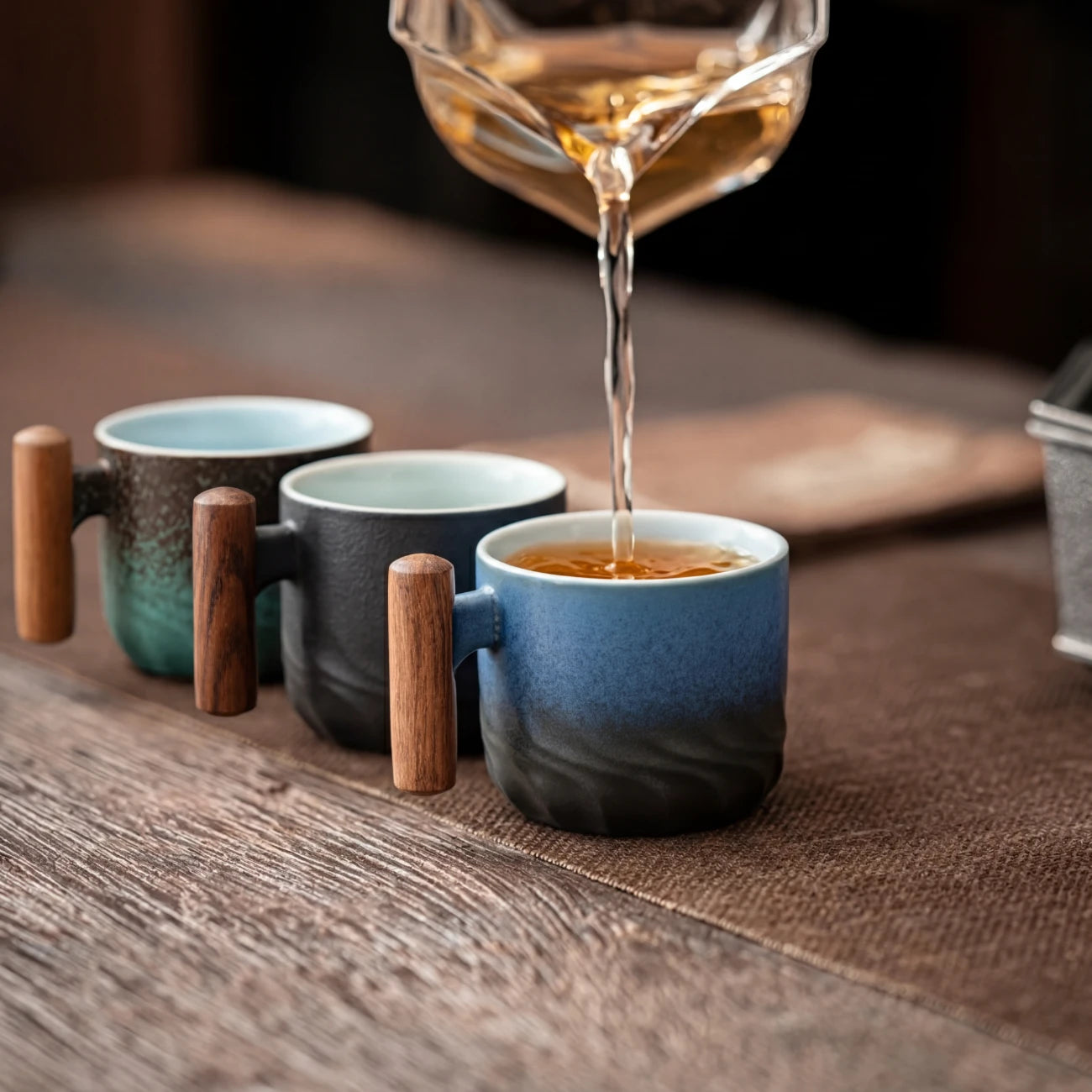 Siena Wood Handle Cup