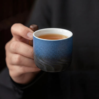 Siena Wood Handle Cup
