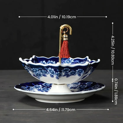 Sakino Porcelain Tea Strainer Set