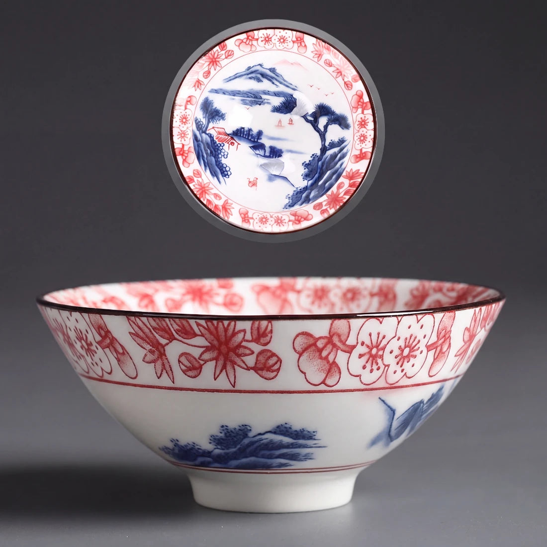 Sakino Porcelain Tea Cups (Set of 2)
