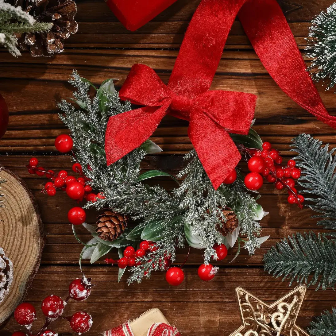 Holiday Bow Garland