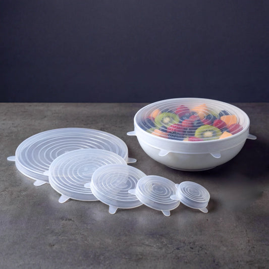 Silicone Lids 6-Pack (BPA Free)