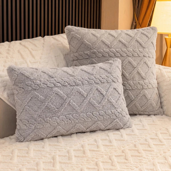 Plush Pillow Covers (2xPack)