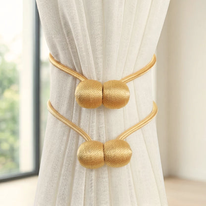 Corette Woven Magnetic Tiebacks