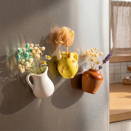 Florette Mini Vase Ceramic Magnets