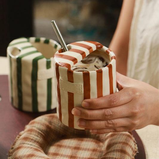 Caleo Striped Coffee Mug