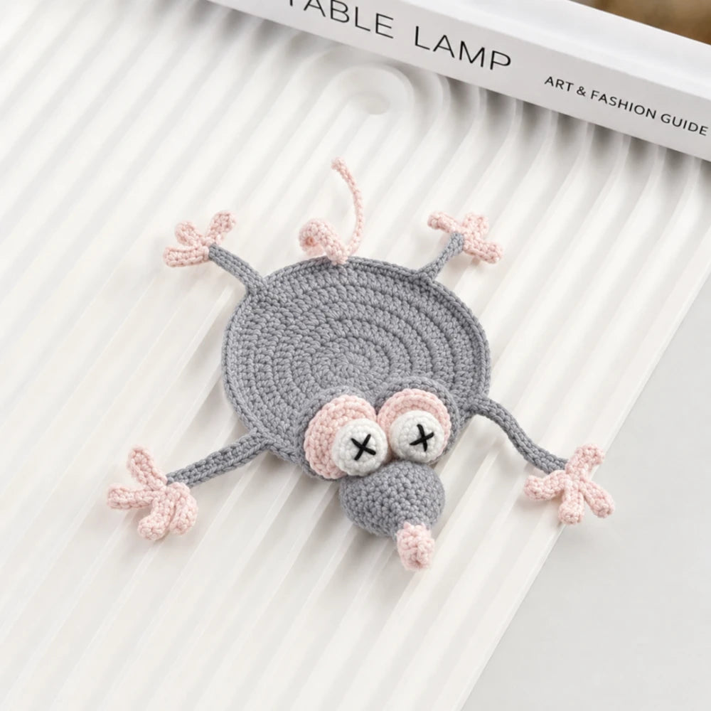 Handmade Animal Crochet Coasters - Limited Time Offer