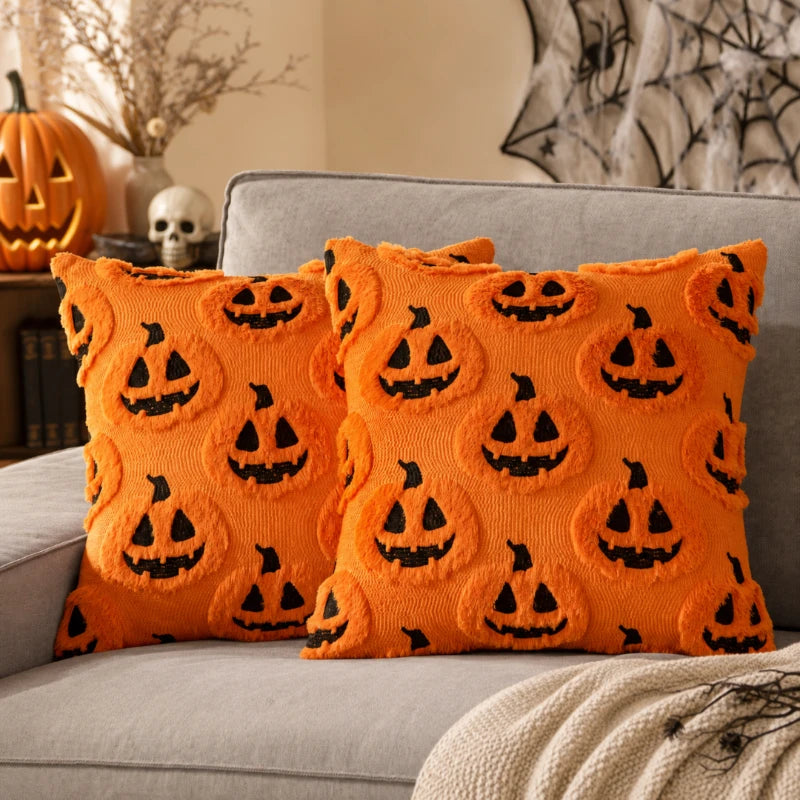 Plush Halloween Pillow Covers