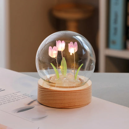 Elara Glowing Tulip Lamp