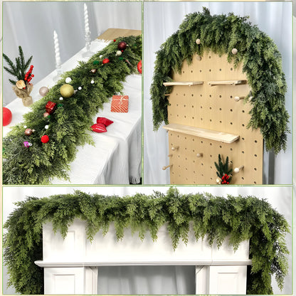 Luxe Cedar Christmas Garland