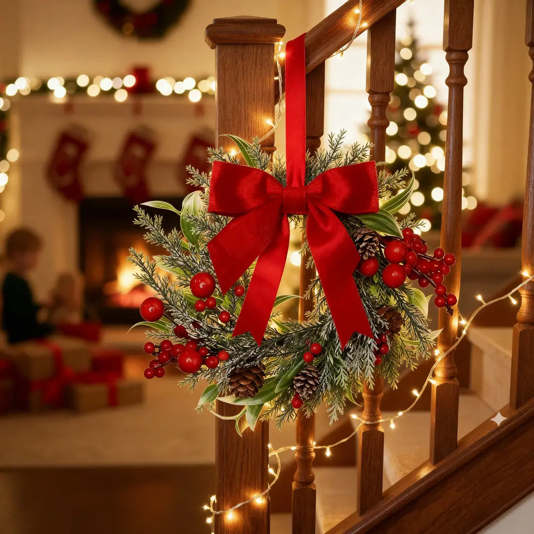 Holiday Bow Garland