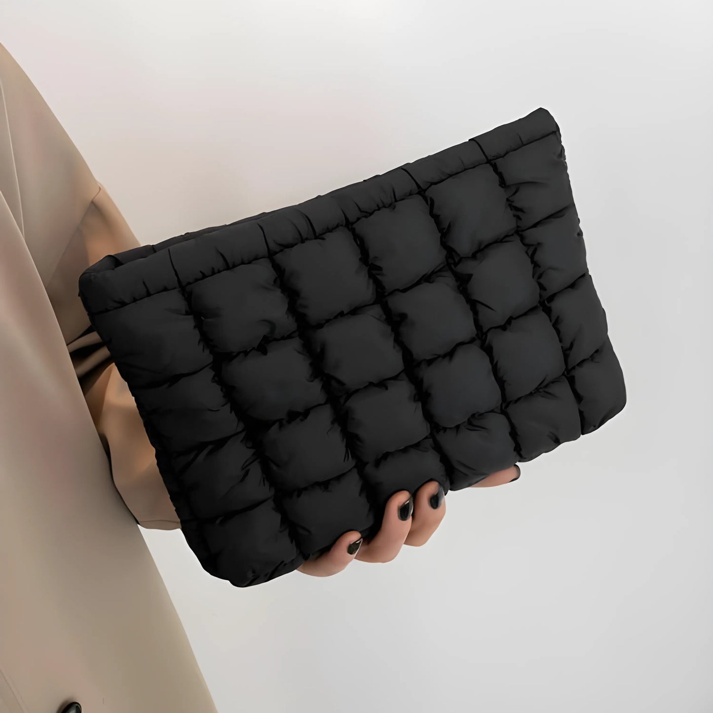 Quilted Cosmetic Bag