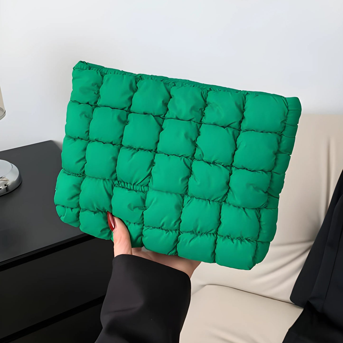 Quilted Cosmetic Bag