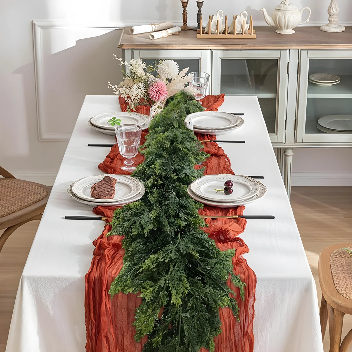 Luxe Cedar Christmas Garland