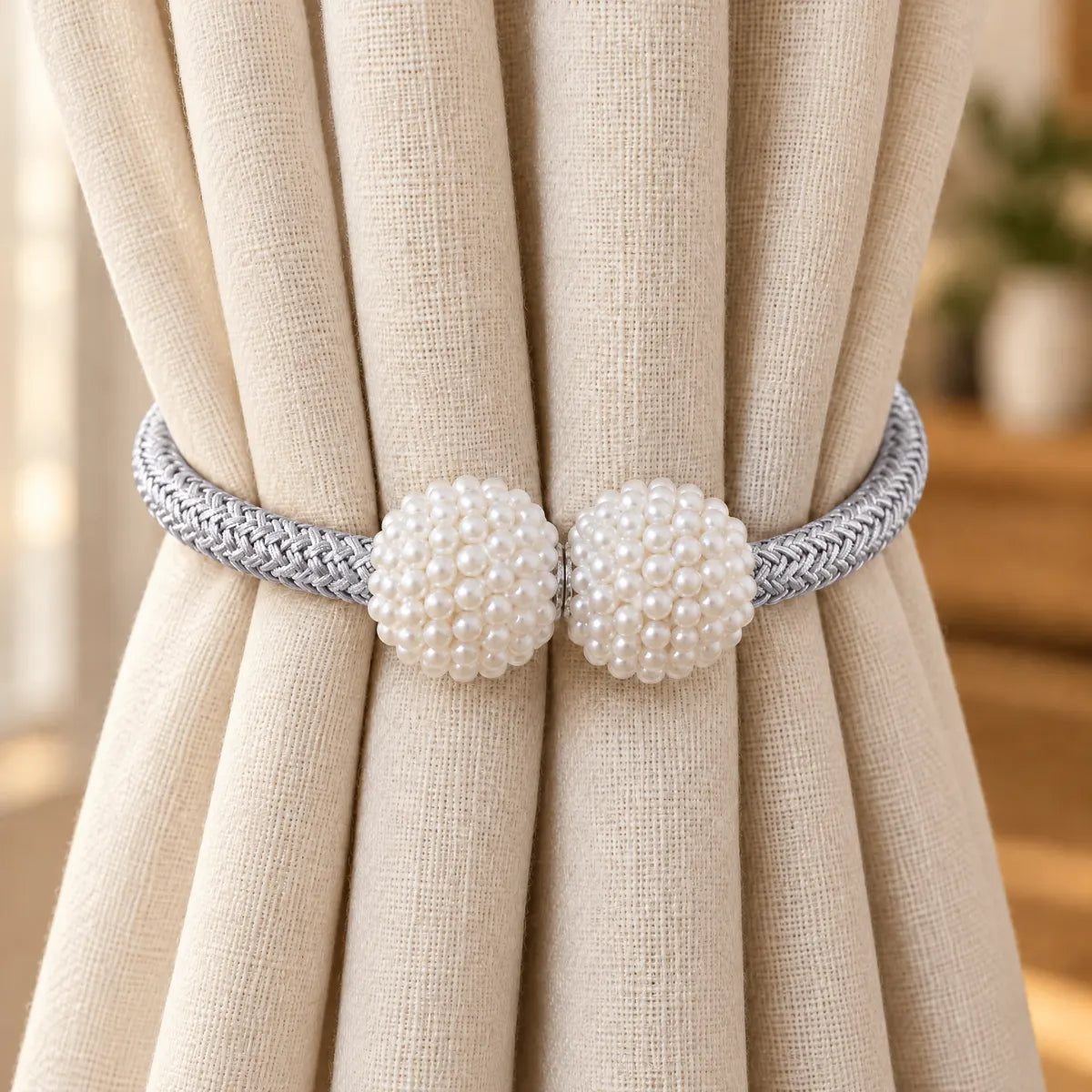 Aurelle Magnetic Curtain Tiebacks