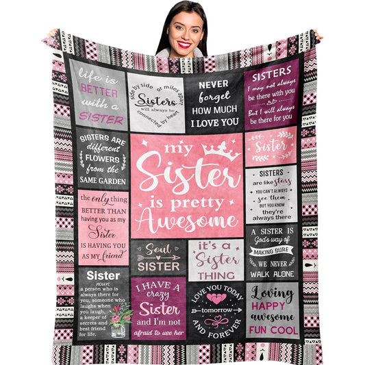 Forever Connected Sister Blanket