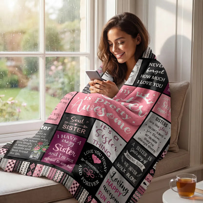 Forever Connected Sister Blanket
