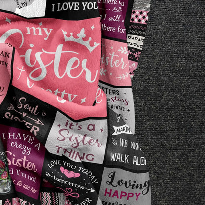 Forever Connected Sister Blanket
