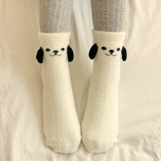 Fluffy Animal Socks