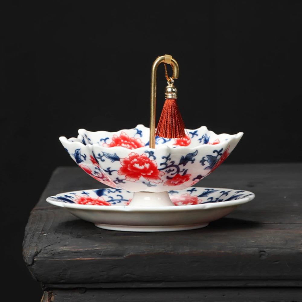 Sakino Porcelain Tea Strainer Set