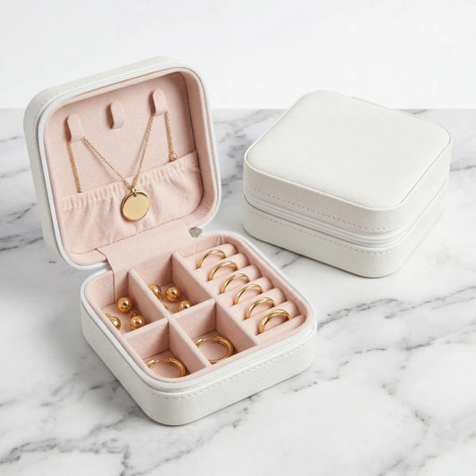 Mini Travel Jewelry Box